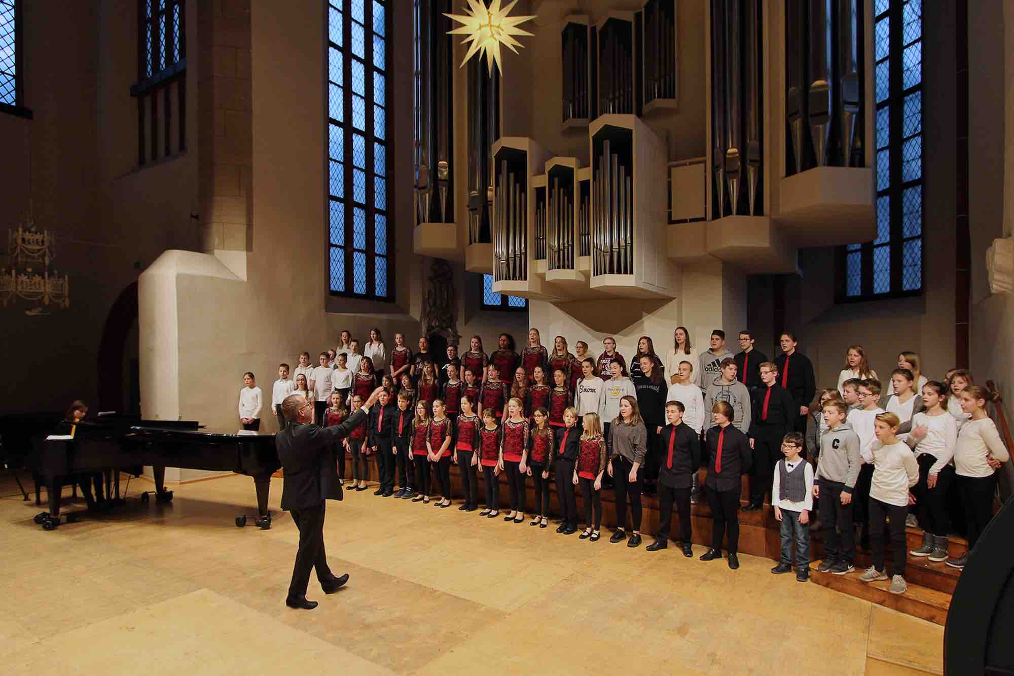 Huttenchor, Weihnachtskonzert, Konzerthalle