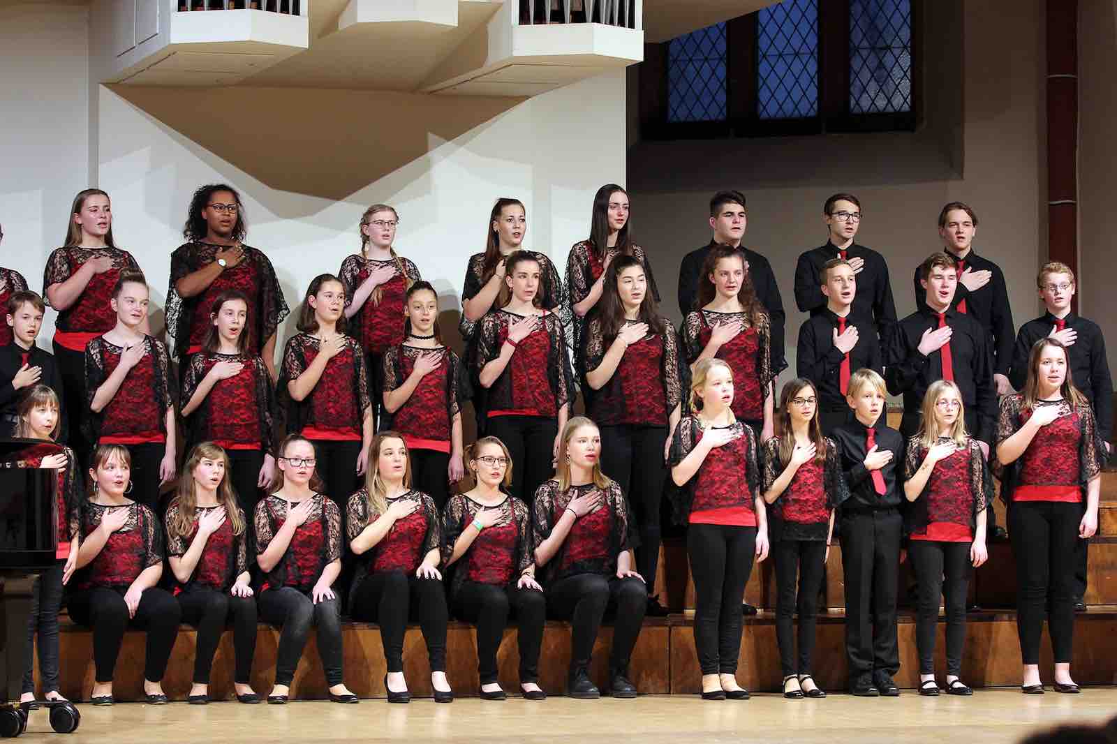 Huttenchor, Weihnachtskonzert, Konzerthalle