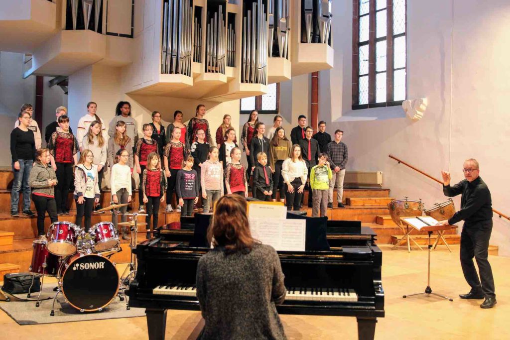 Huttenchor Gesamtschulkonzert