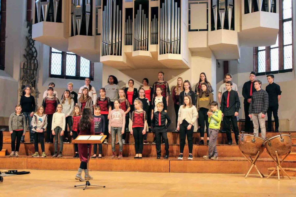 Huttenchor Gesamtschulkonzert